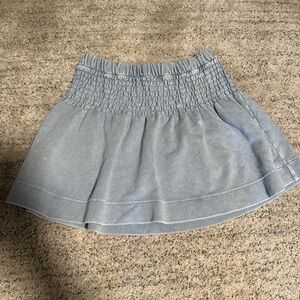 Aerie Gray Mini Skirt